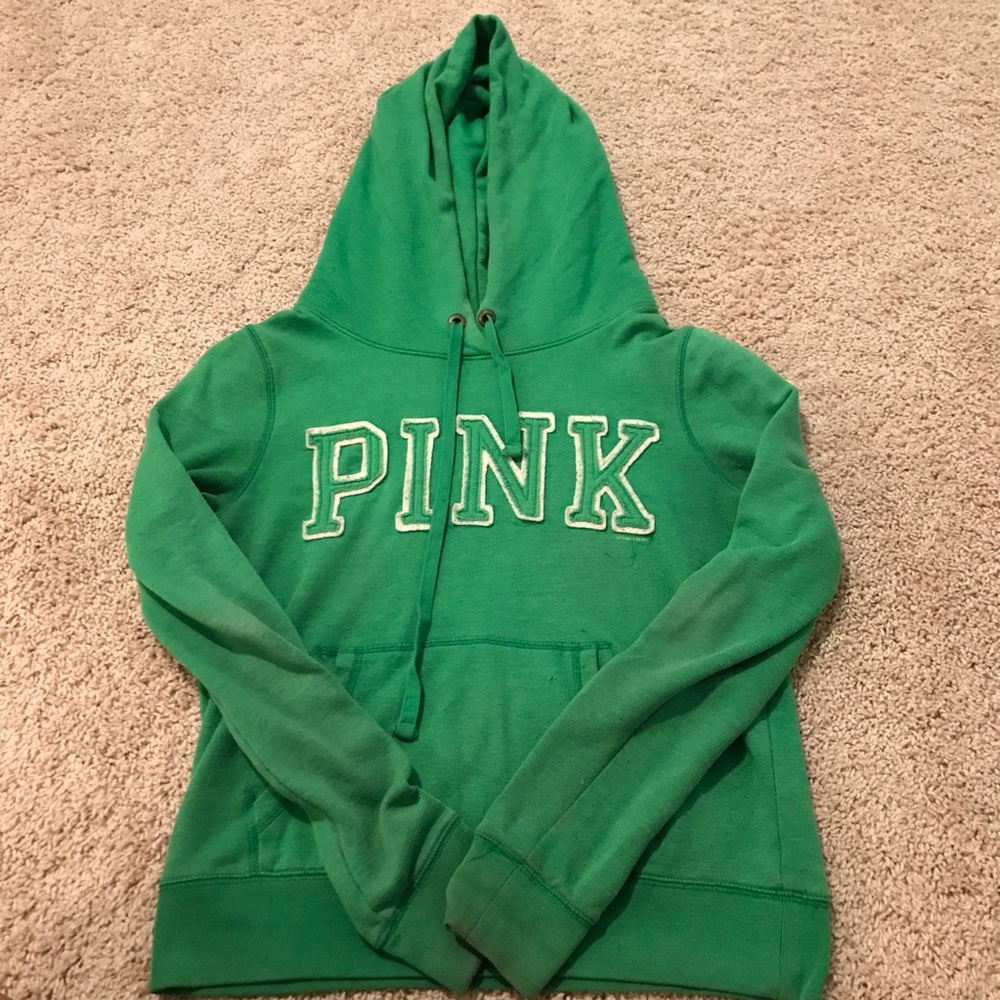 Green PINK Hoodie